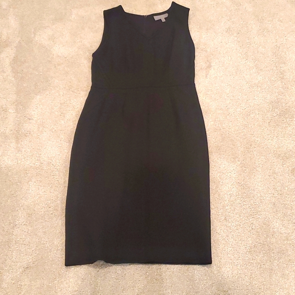 Classiques Entier Black Sheath Dress with Zippered detail back